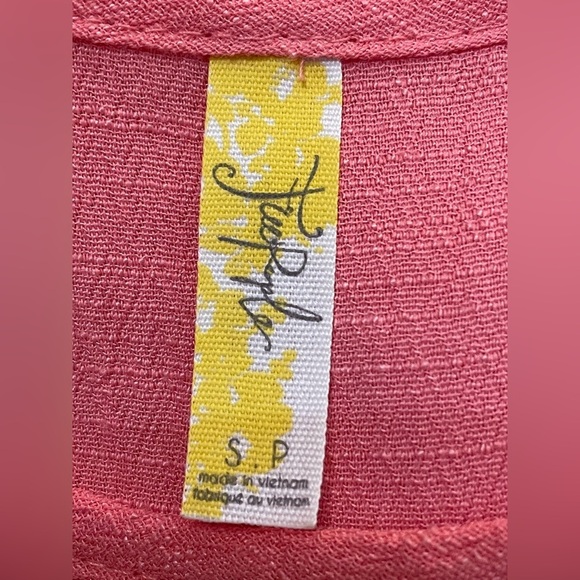 Free People Pink Sleeveless Top Small - Picture 7 of 8